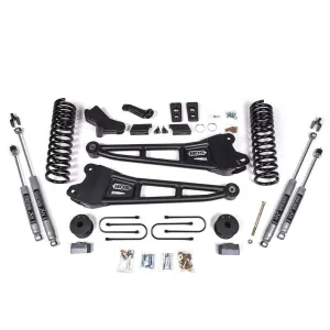 2013-2018 Dodge Ram 3500 Truck 4WD w/ Rear 4" Radius Arm Lift Kit - 1792H