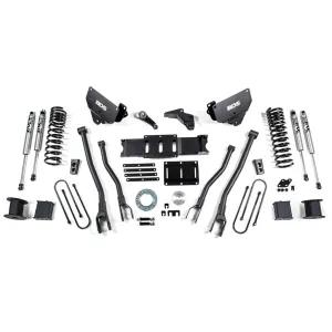 2013-2018 Dodge Ram 3500 Truck 4WD w/ Rear 5.5" 4-Link Lift Kit - 1652H
