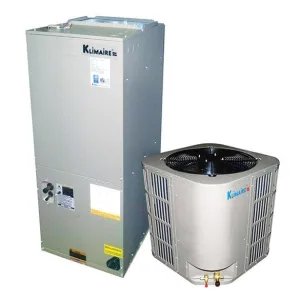 2.5 Ton Klimaire 14 SEER Variable Speed Central Air Conditioner Heat Pump System