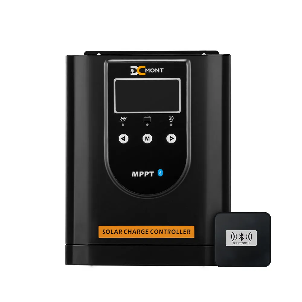 60A MPPT Bluetooth Solar Charge Controller LiFePO4 Battery Compatible