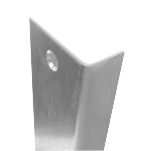 ABH A528B-US32D Door Protection Bevel Edge Guard, Satin Stainless Steel