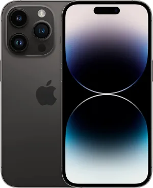 Apple iPhone 14 Pro 5G, 128GB, Space Black, Unlocked