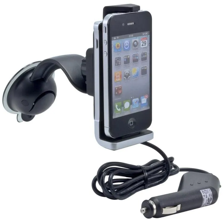 Arkon SuperCharge Windshield Power Docking Mount for iPhone 4, 4S, 3Gs