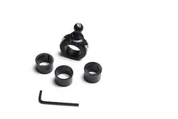 Biker Gripper Cell Phone Handlebar Universal Bar Mount in Black or Chrome-Harley or Metric-STREET-ADVENTURE-DIRT