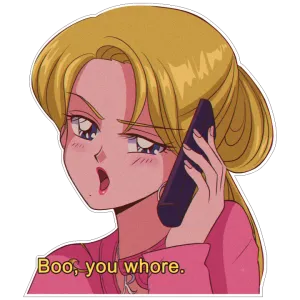 Boo, you who!re
