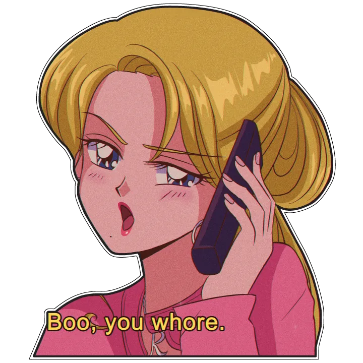 Boo, you who!re