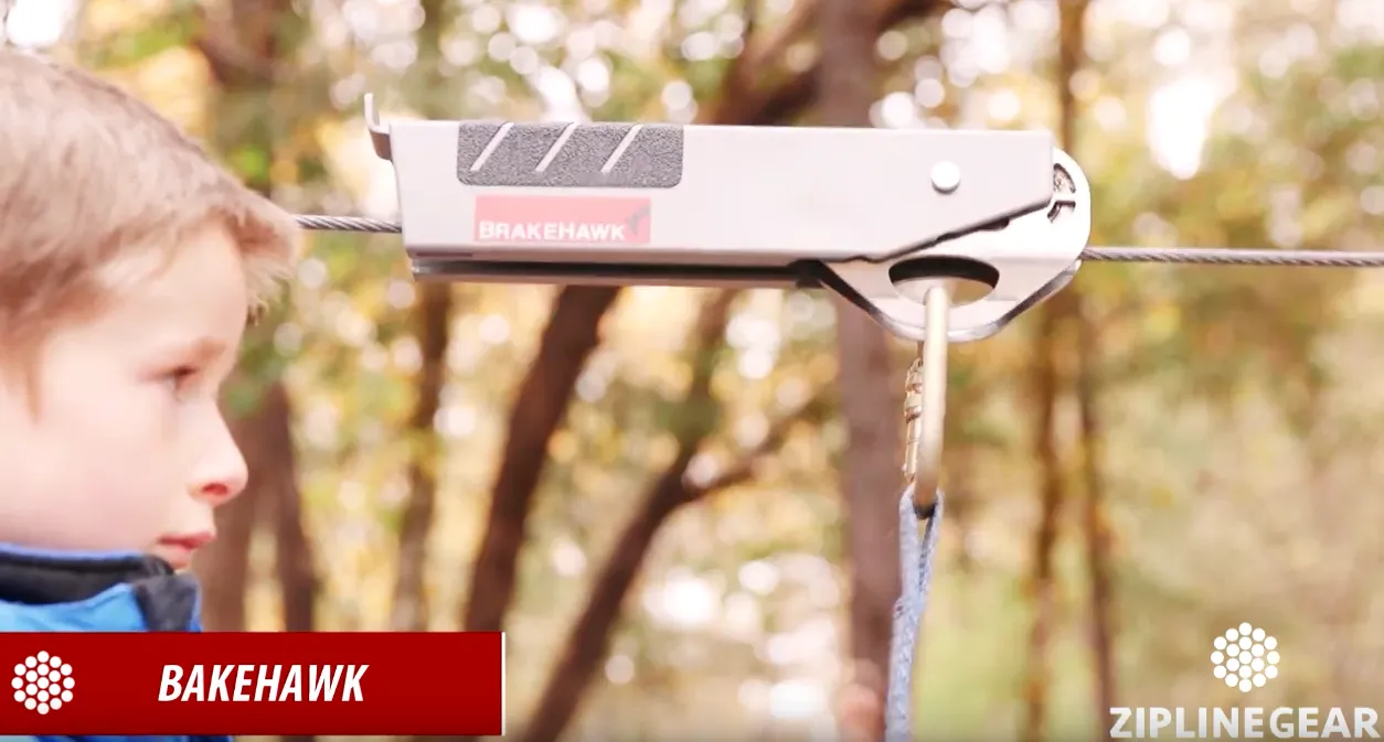 BrakeHawk Zip Line Brake