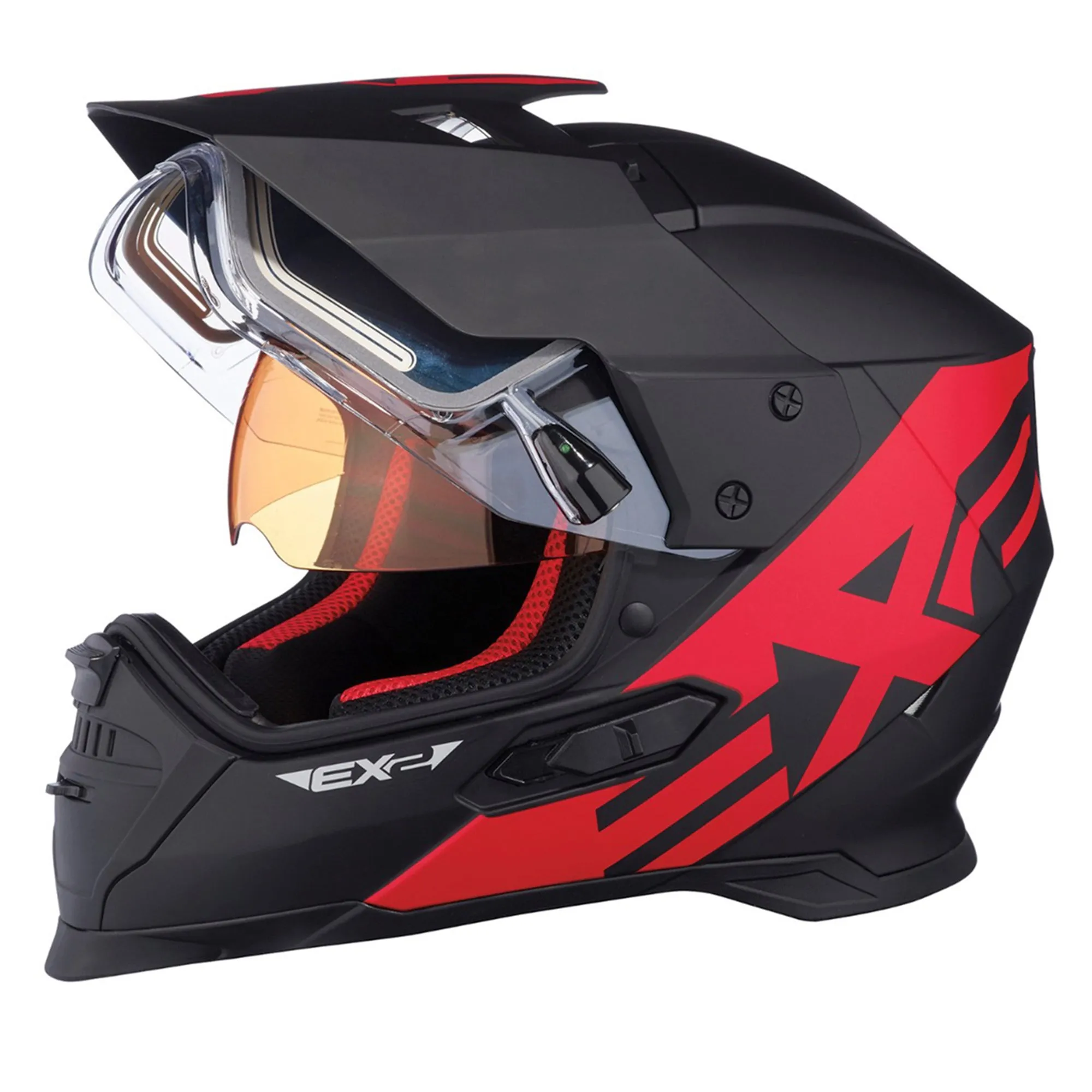 BRP EX-2 Motion Electric Helmet Red Black