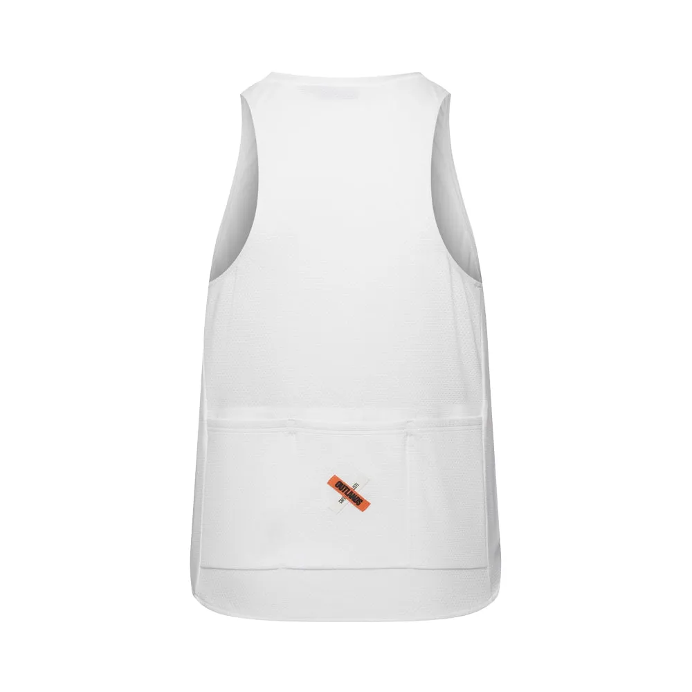 CAFE DU CYCLISTE Julia V2 Technical Training Women Top - White