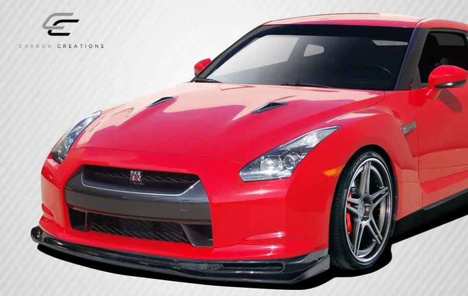 Carbon Creations 09-11 GT-R R35 Eros V5 Front Lip Spoiler Air Dam kit