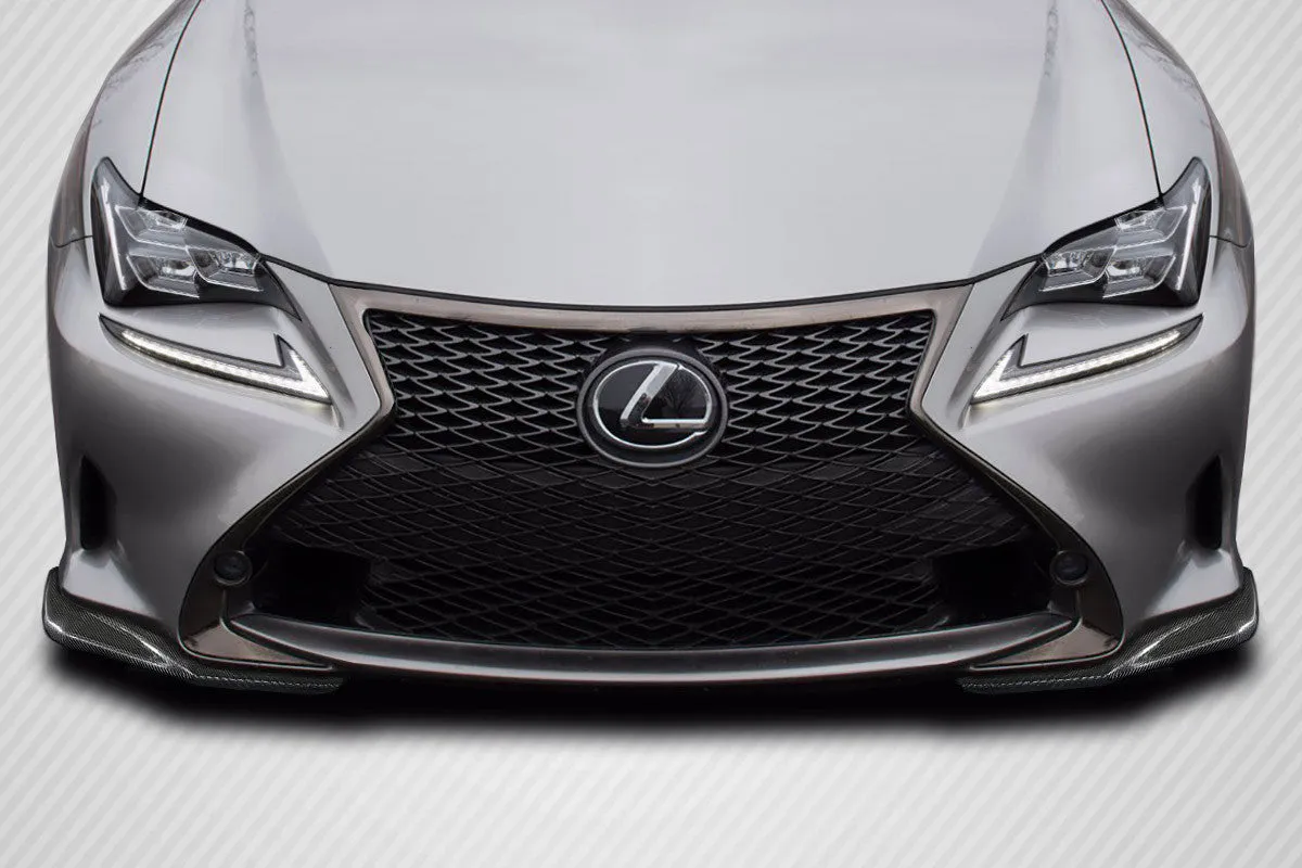 Carbon Creations 2014-2018 Lexus RC200T RC350 EBS F Sport Front Lip Splitters