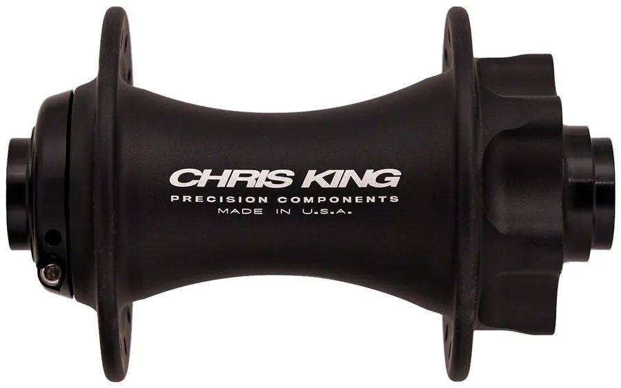 Chris King Boost Front Hub - 15x110 - 6-Bolt - Matte Black - 32H