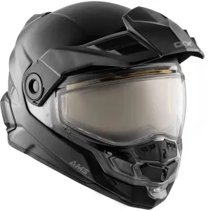 CKX Mission Snowmobile Helmet with Electric Shield Matte Black