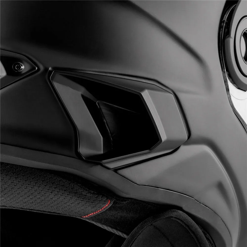 CKX Mission Snowmobile Helmet with Electric Shield Matte Black