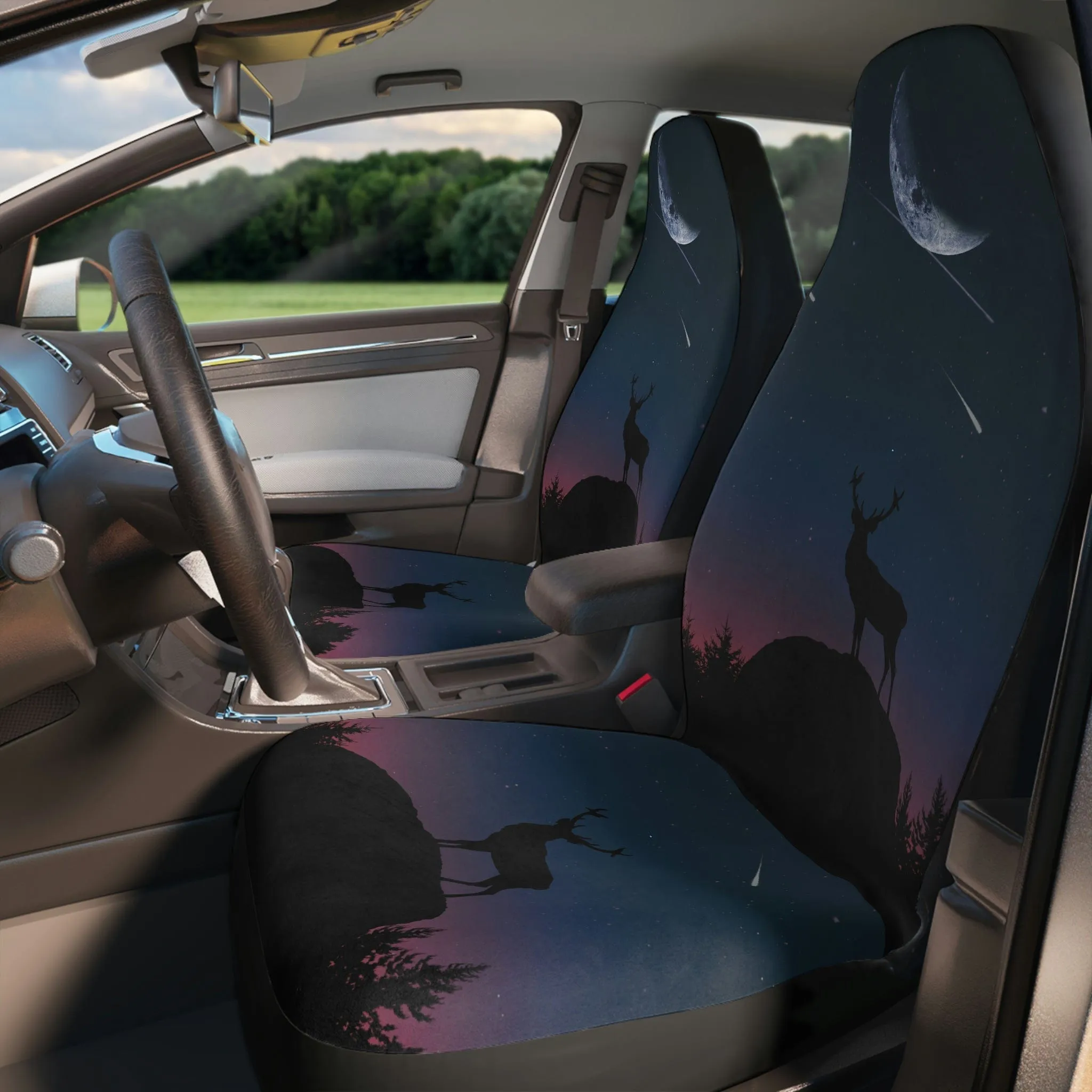 Desert Serenade - Polyester Car Seat Covers