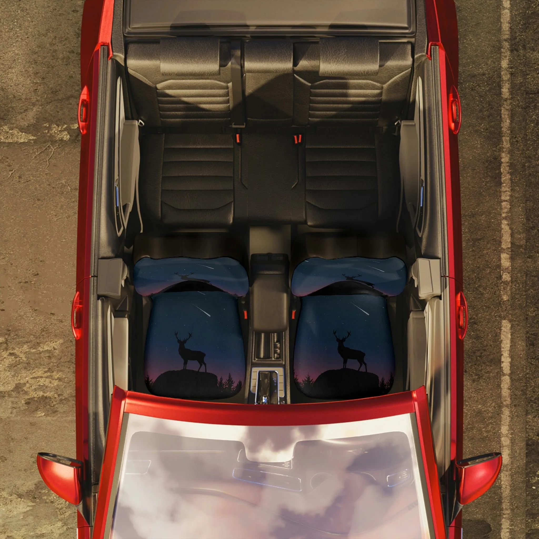 Desert Serenade - Polyester Car Seat Covers