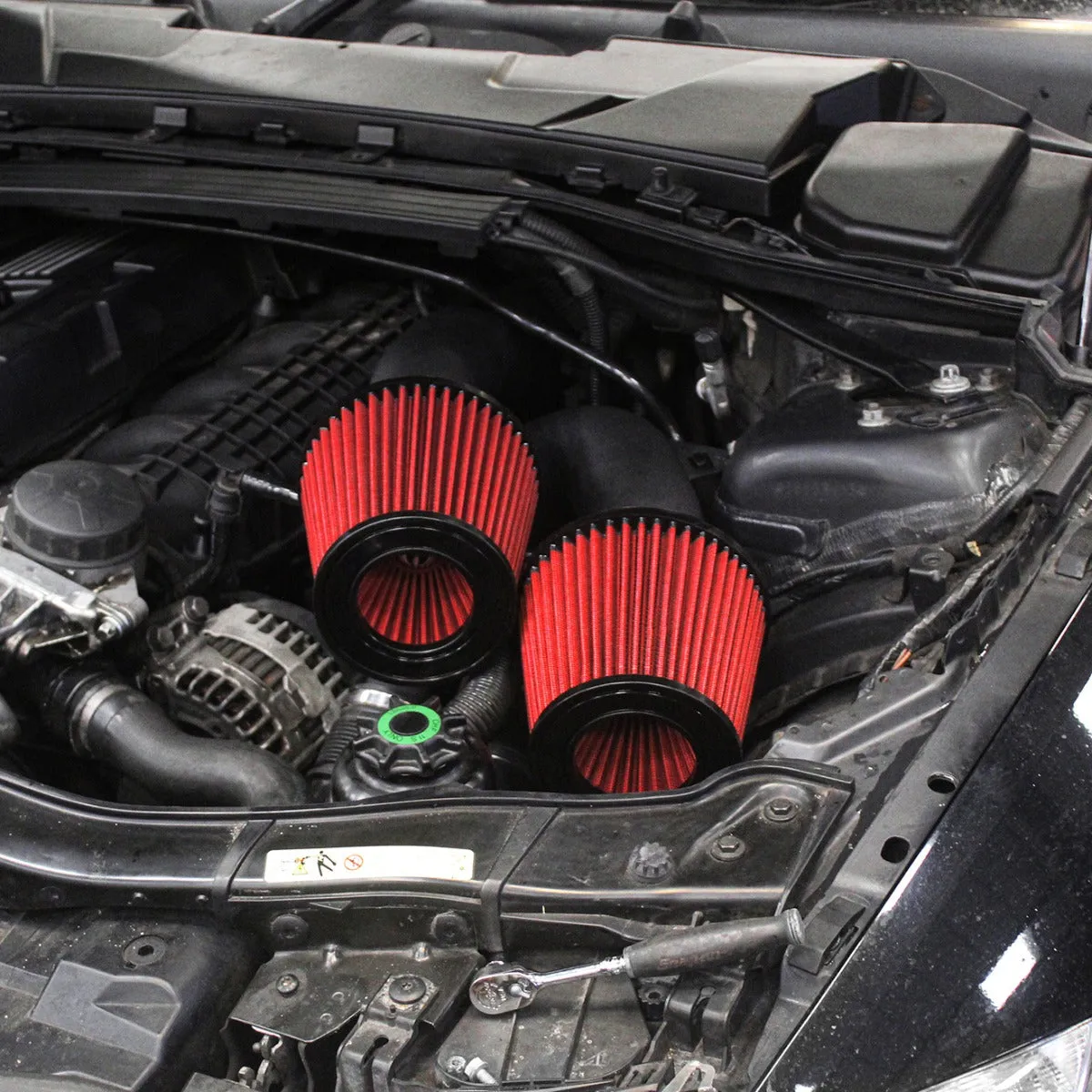 Direnza - BMW 3 / 5 Series E60 E90 E91 E92 335i N54 - Cold Air Induction Kit