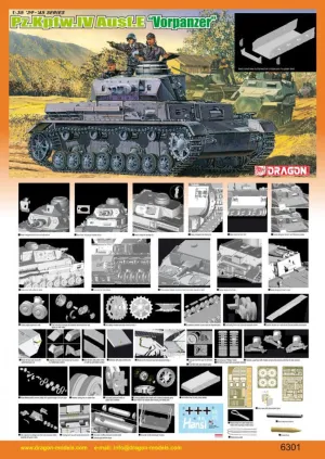 Dragon 1/35 Pz.Kpfw.IV Ausf.E "Vorpanzer" | 6301