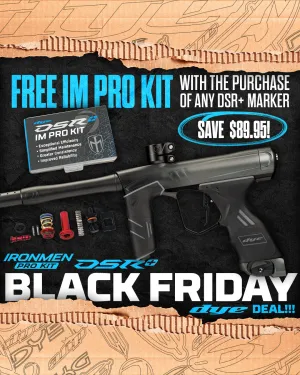 DSR  ONYX SLATE FADE DUST - INCLUDES FREE IM PRO KIT BLACK FRIDAY SPECIAL!