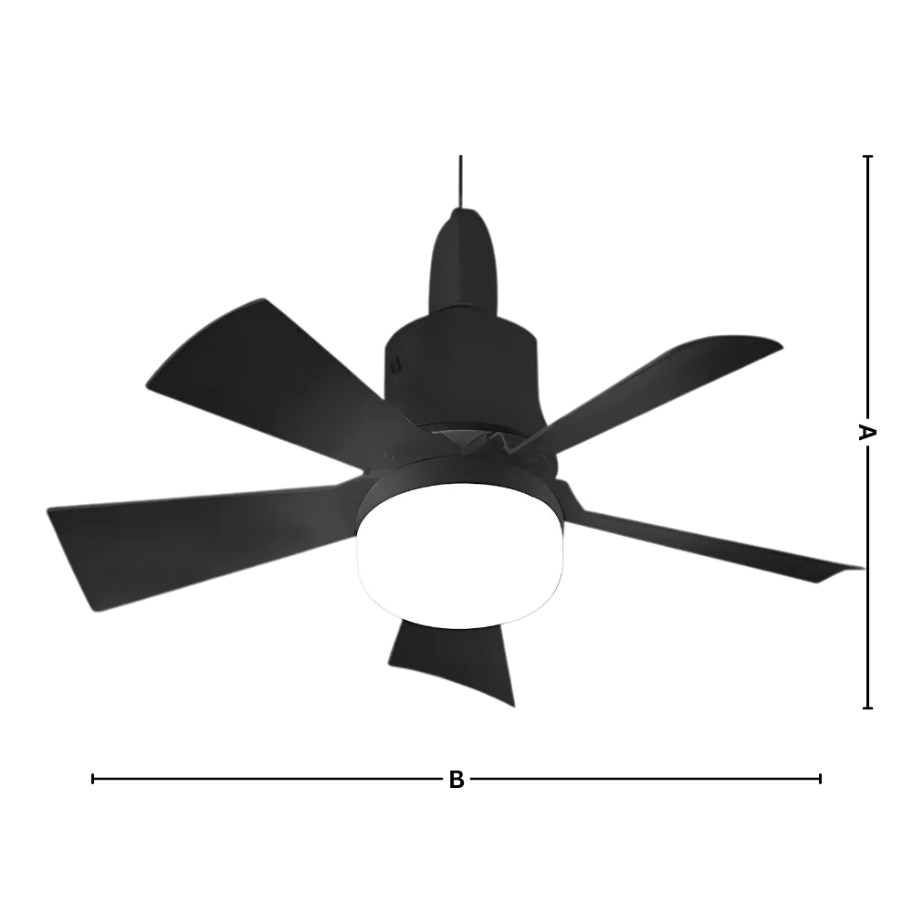 E27 Socket Fan Light