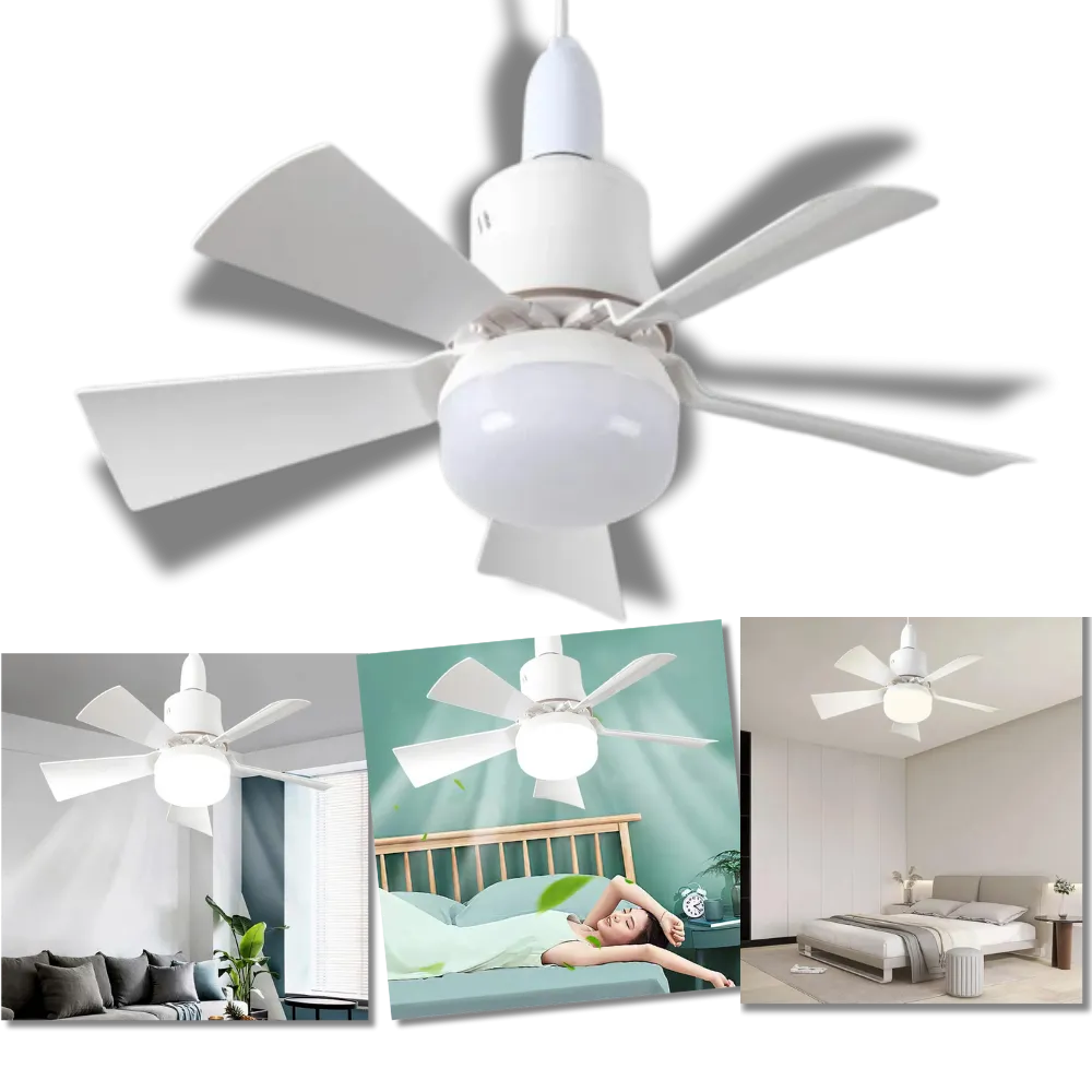 E27 Socket Fan Light