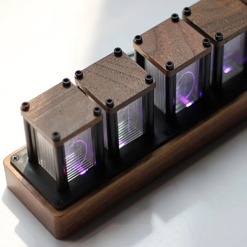 Electra Imitated Glow Tube Clock