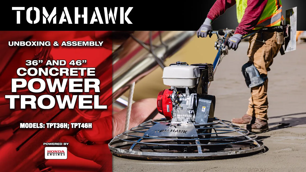 Factory Reconditioned 36" Concrete Power Trowel 5.5HP Honda with Float Pan Cement Finishing Tool (Copy)