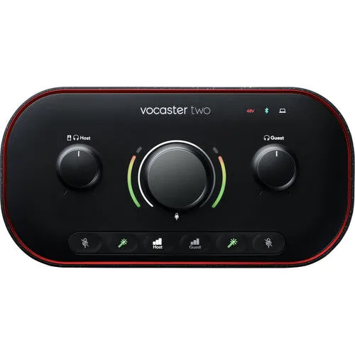 Focusrite VOCASTER TWO STUDIO 1-Person Podcasting Kit