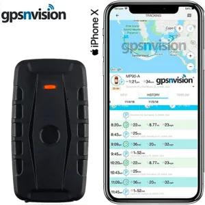 Hidden Magnetic Portable Ready-to-Use GPS Tracker for Vehicles, Real-Time LTE Car Tracker Device, Waterproof GPS Tracker, Tracking Devices with Theft Alert and 2 Month Long Battery Life.