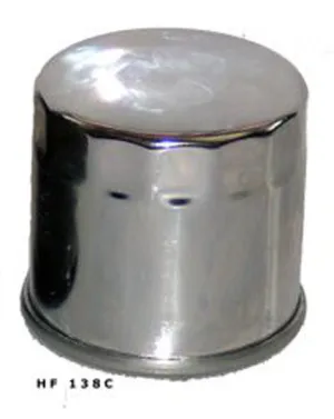 Hiflo HF138C Chrome Oil FIlter