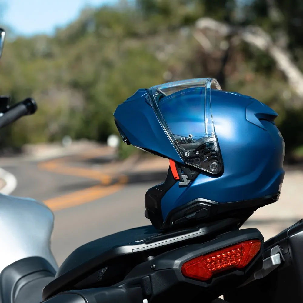 HJC RPHA 91 Metallic Blue Helmet Flip Up Motorbike Helmet