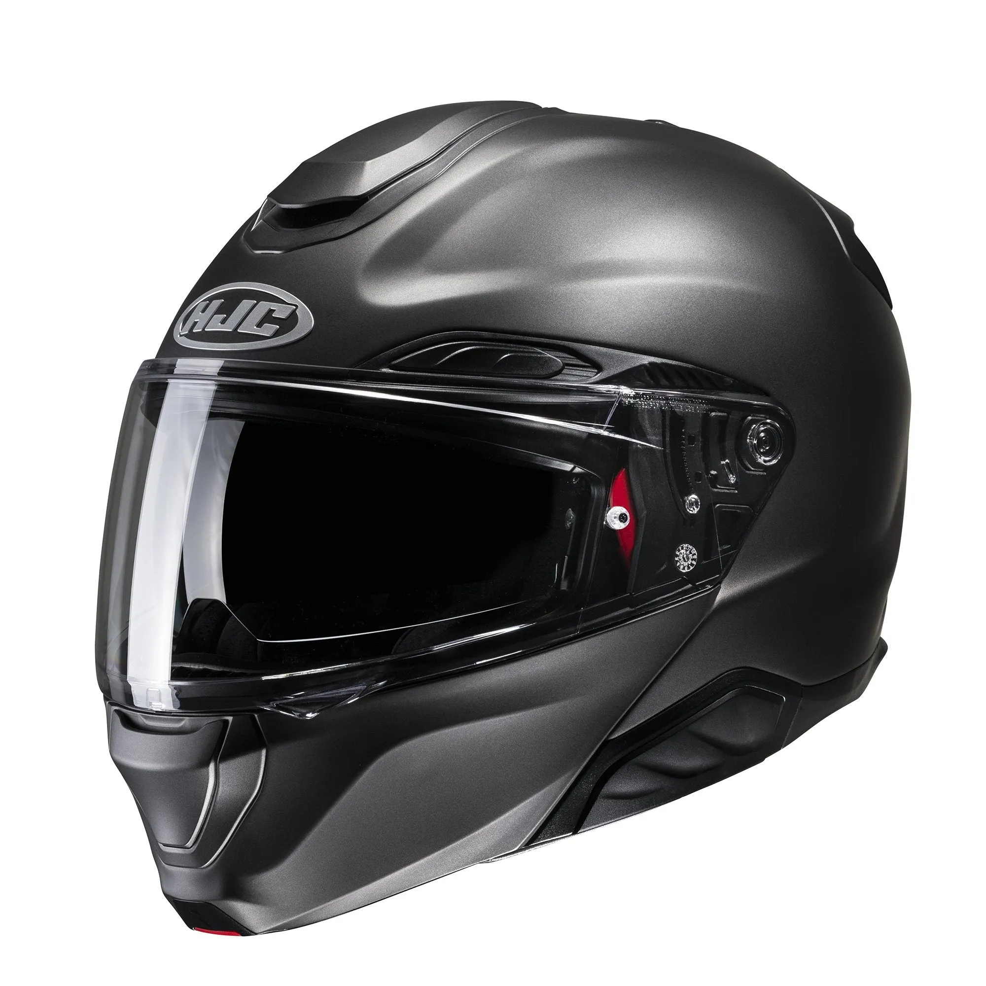 HJC RPHA 91 Semi Flat Titanium Flip Up Motorbike Helmet