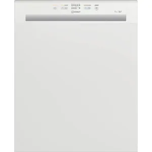 Indesit I3BL626UK 14 Place Settings Semi Integrated Dishwasher