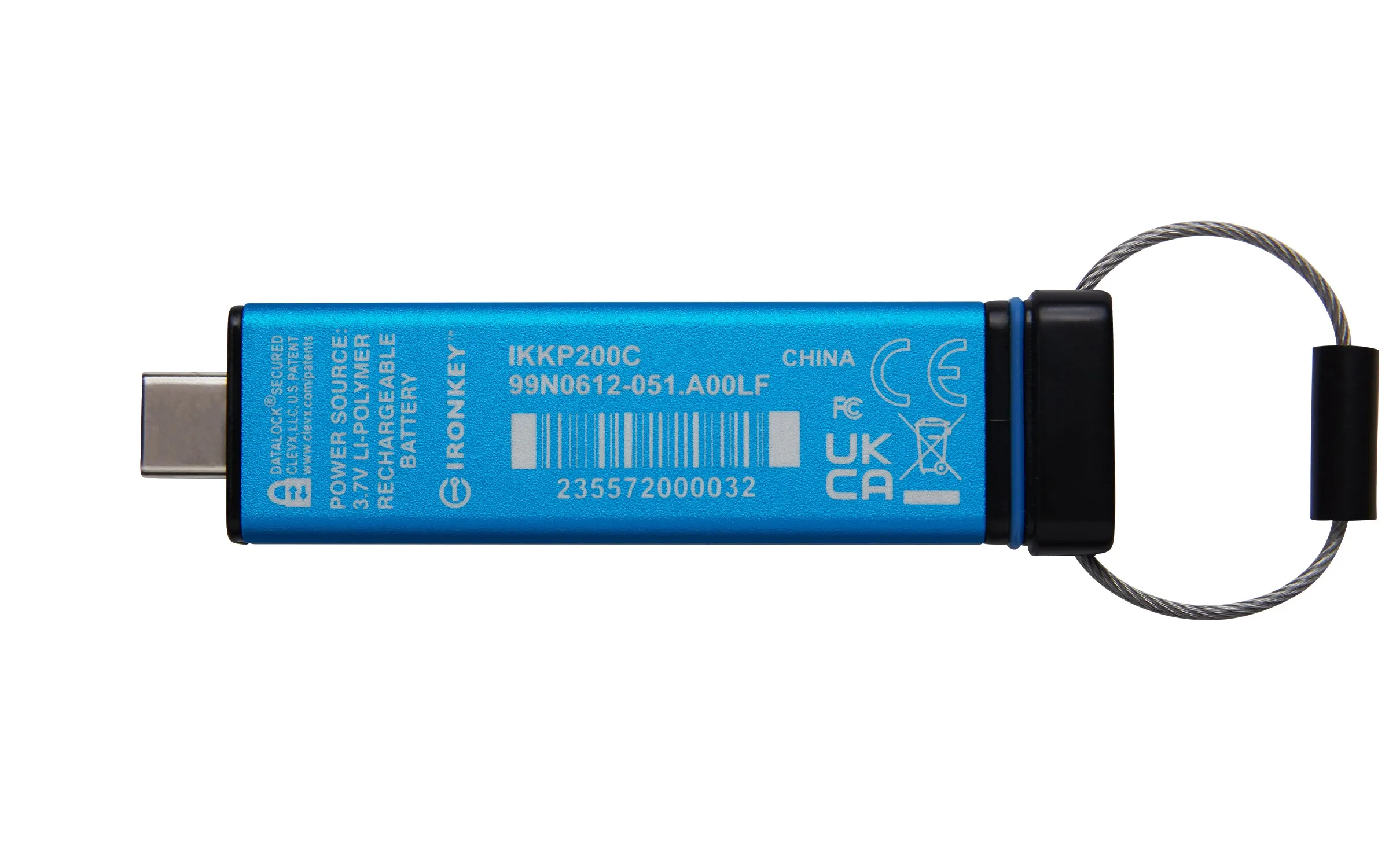 Kingston Ironkey Keypad 200C - Usb Flash Drive - 64 Gb
