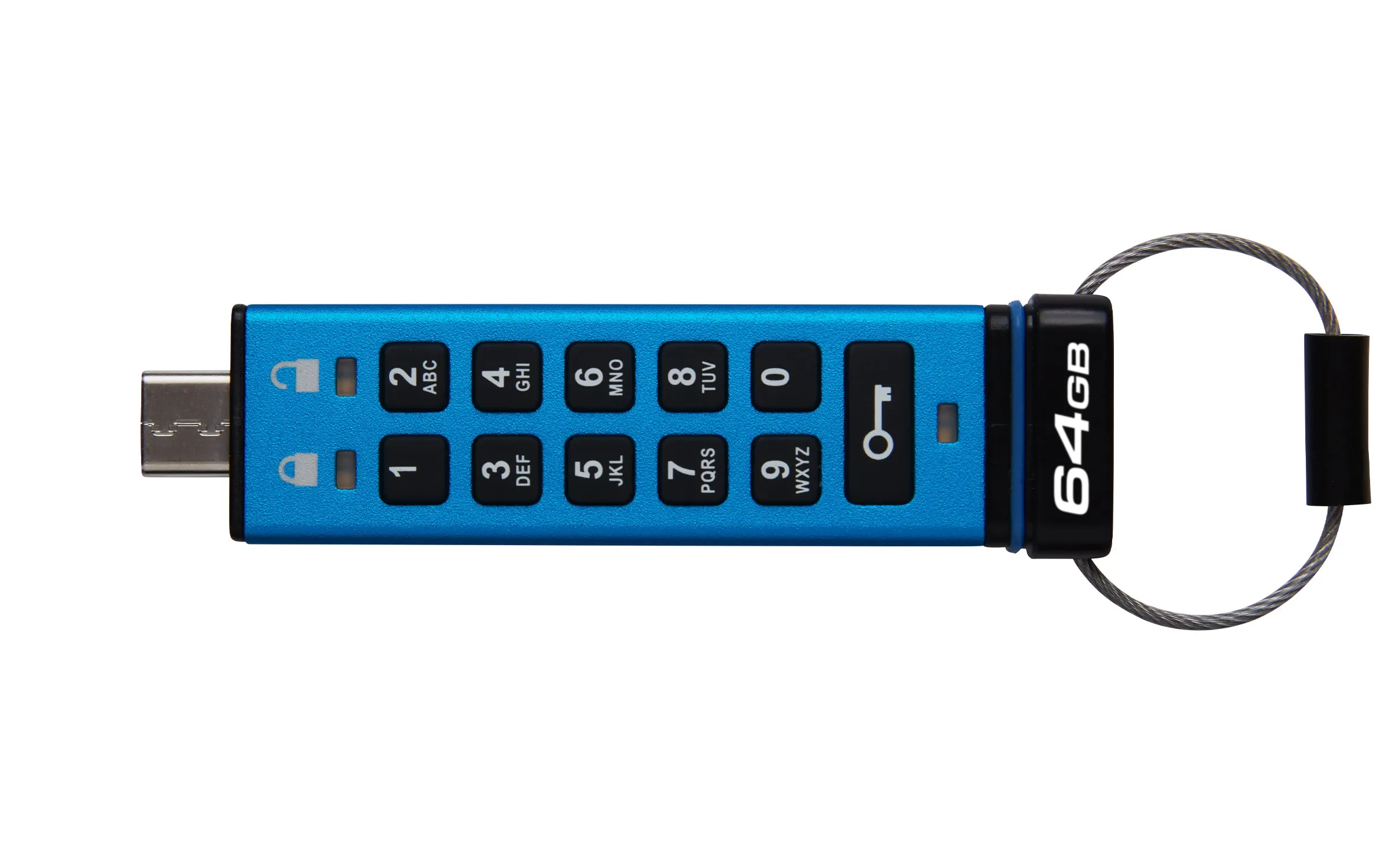Kingston Ironkey Keypad 200C - Usb Flash Drive - 64 Gb