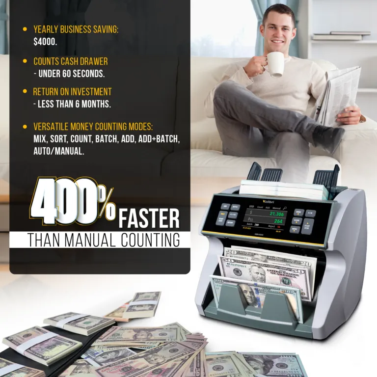 Kolibri KBR-1500 Mixed Bill Counter V2