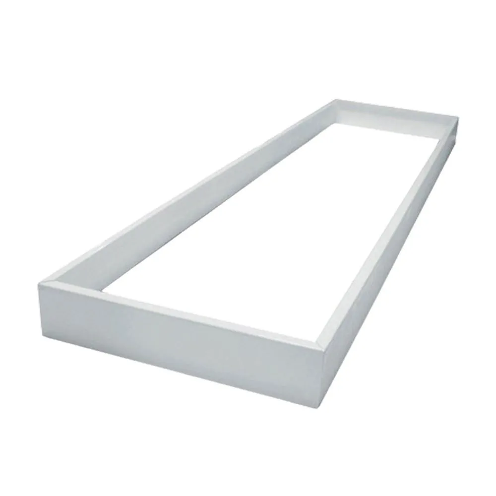 LED Panel Foldable Screwless Surface Mounting Frame Box Kit for Ceiling Panel, White Body, 3 Different Sizes Available