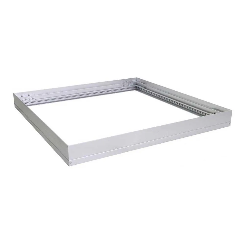 LED Panel Foldable Screwless Surface Mounting Frame Box Kit for Ceiling Panel, White Body, 3 Different Sizes Available