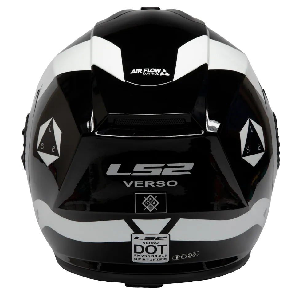 LS2 Helmets Verso Rave Motorcycle Open Face & 3/4 Helmet