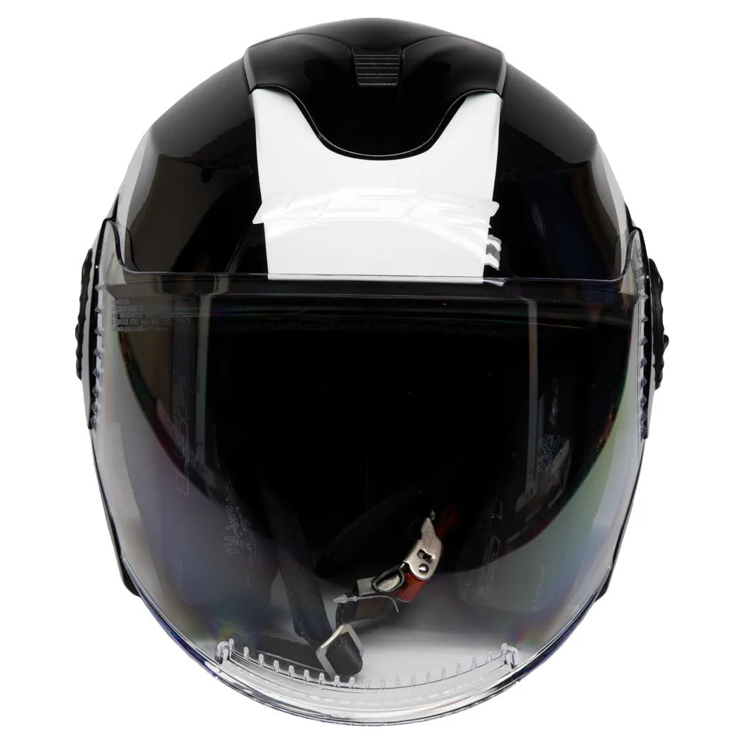 LS2 Helmets Verso Rave Motorcycle Open Face & 3/4 Helmet