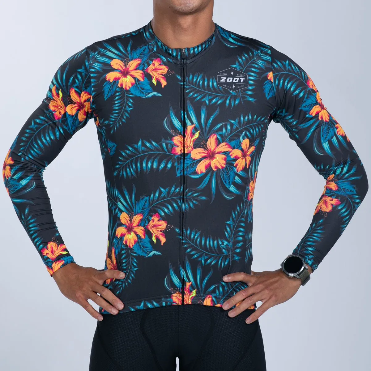 Men's Ltd Cycle Sun Stop Ls Jersey - Hula