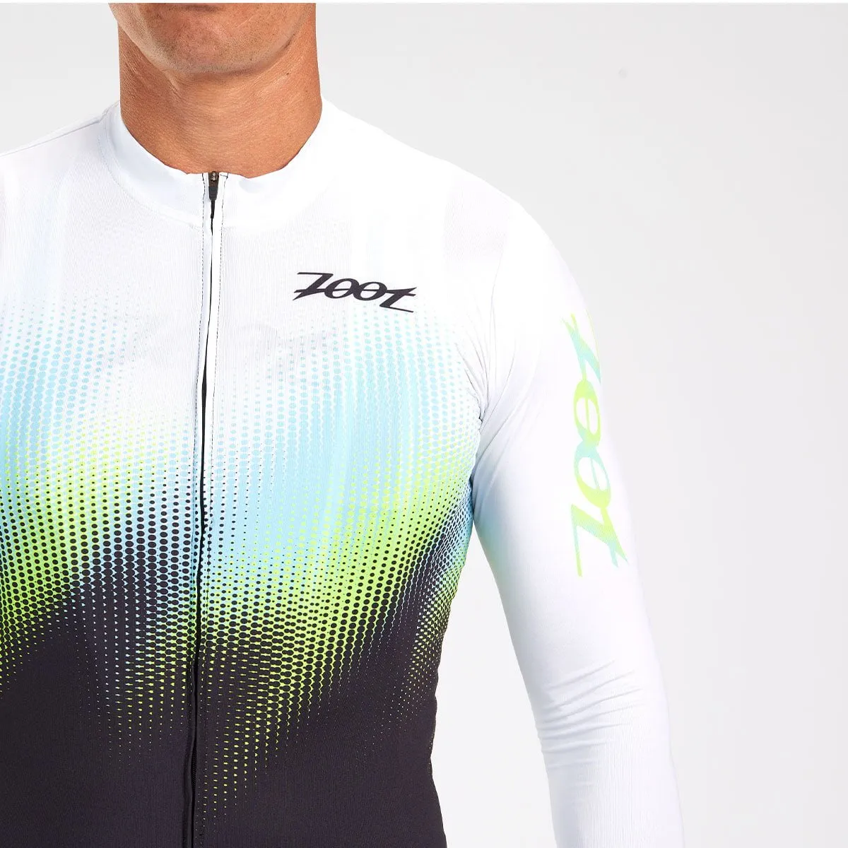 Men's LTD Cycle Sun Stop LS Jersey - Live Aloha
