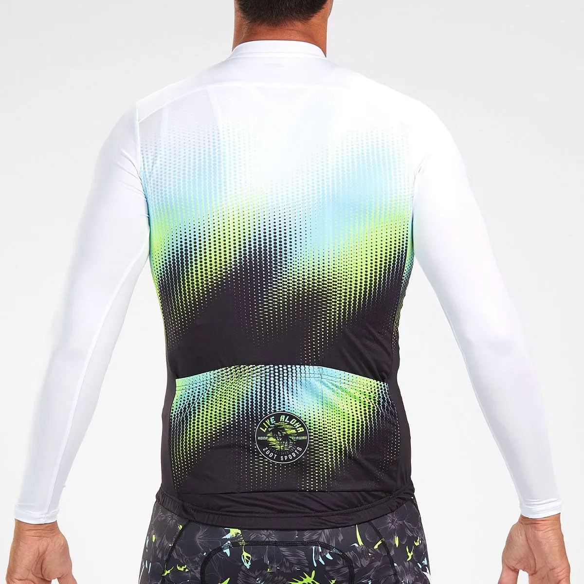 Men's LTD Cycle Sun Stop LS Jersey - Live Aloha