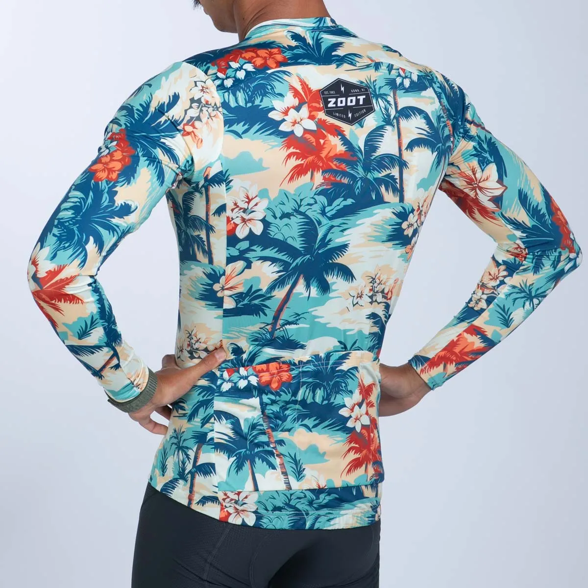 Men's Ltd Cycle Sun Stop Ls Jersey - Vintage Hula