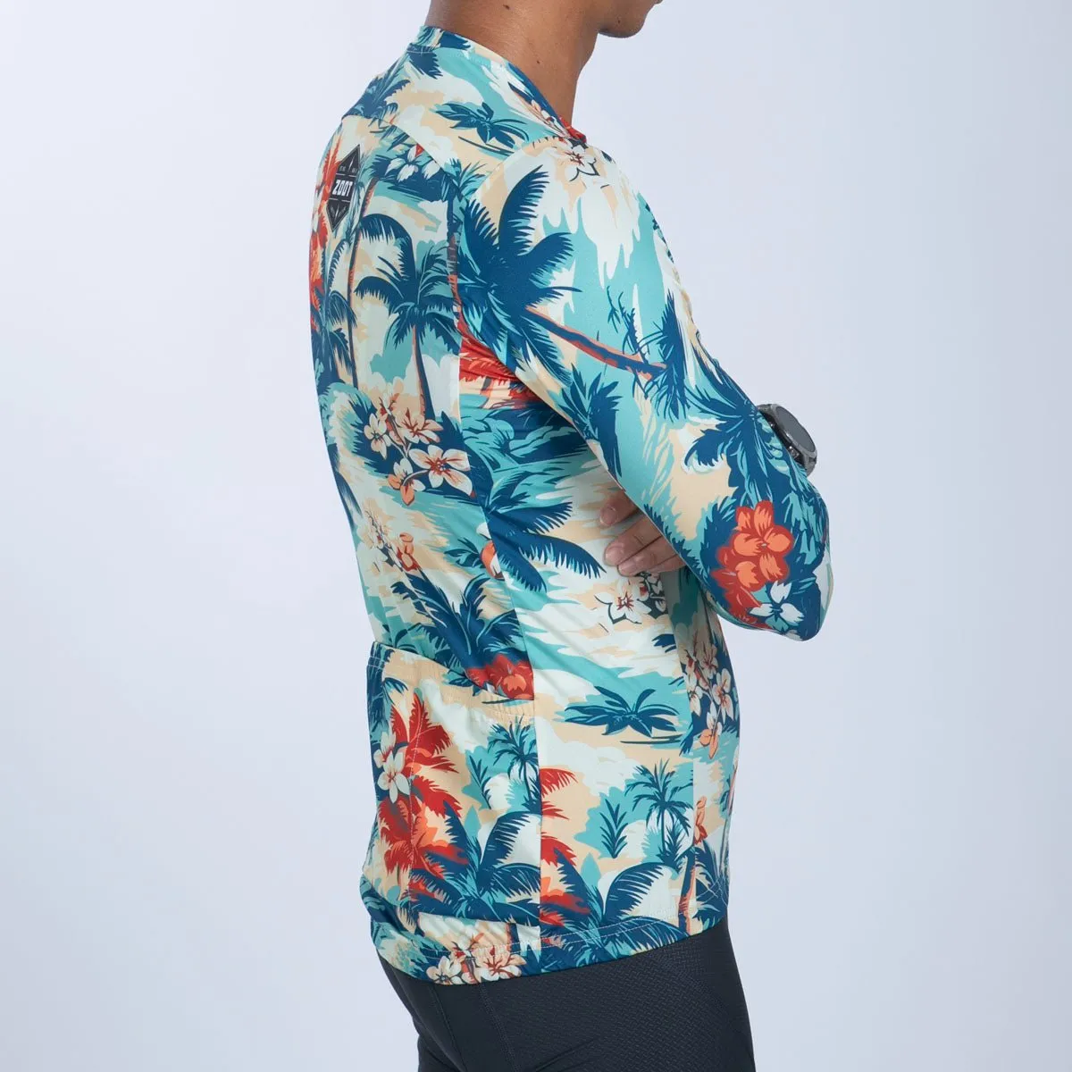 Men's Ltd Cycle Sun Stop Ls Jersey - Vintage Hula