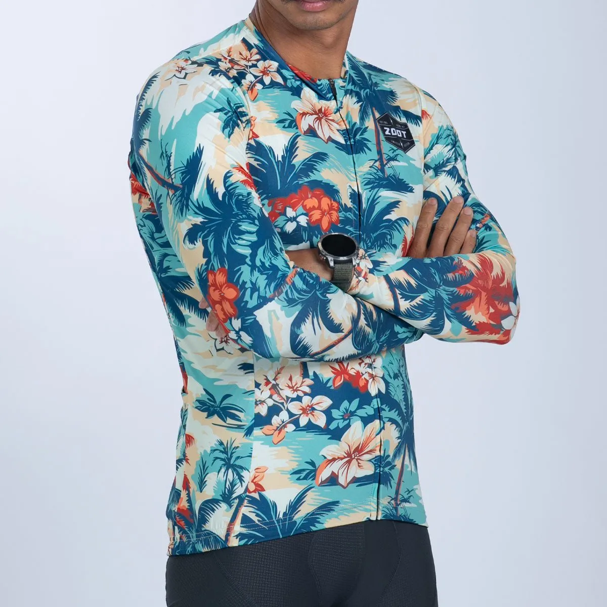 Men's Ltd Cycle Sun Stop Ls Jersey - Vintage Hula