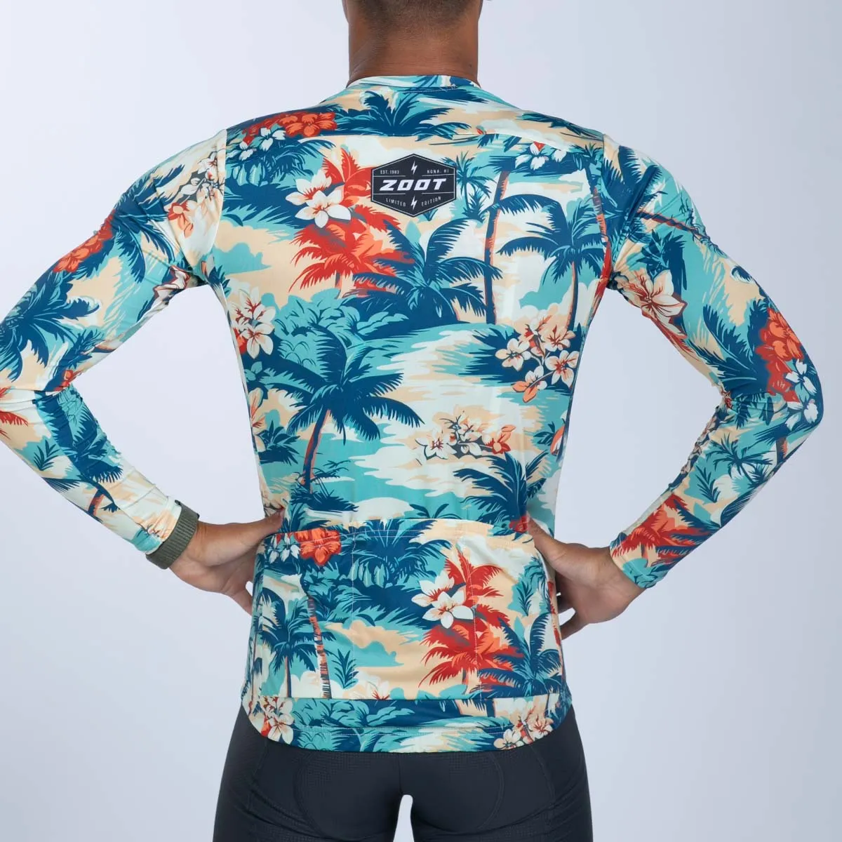 Men's Ltd Cycle Sun Stop Ls Jersey - Vintage Hula