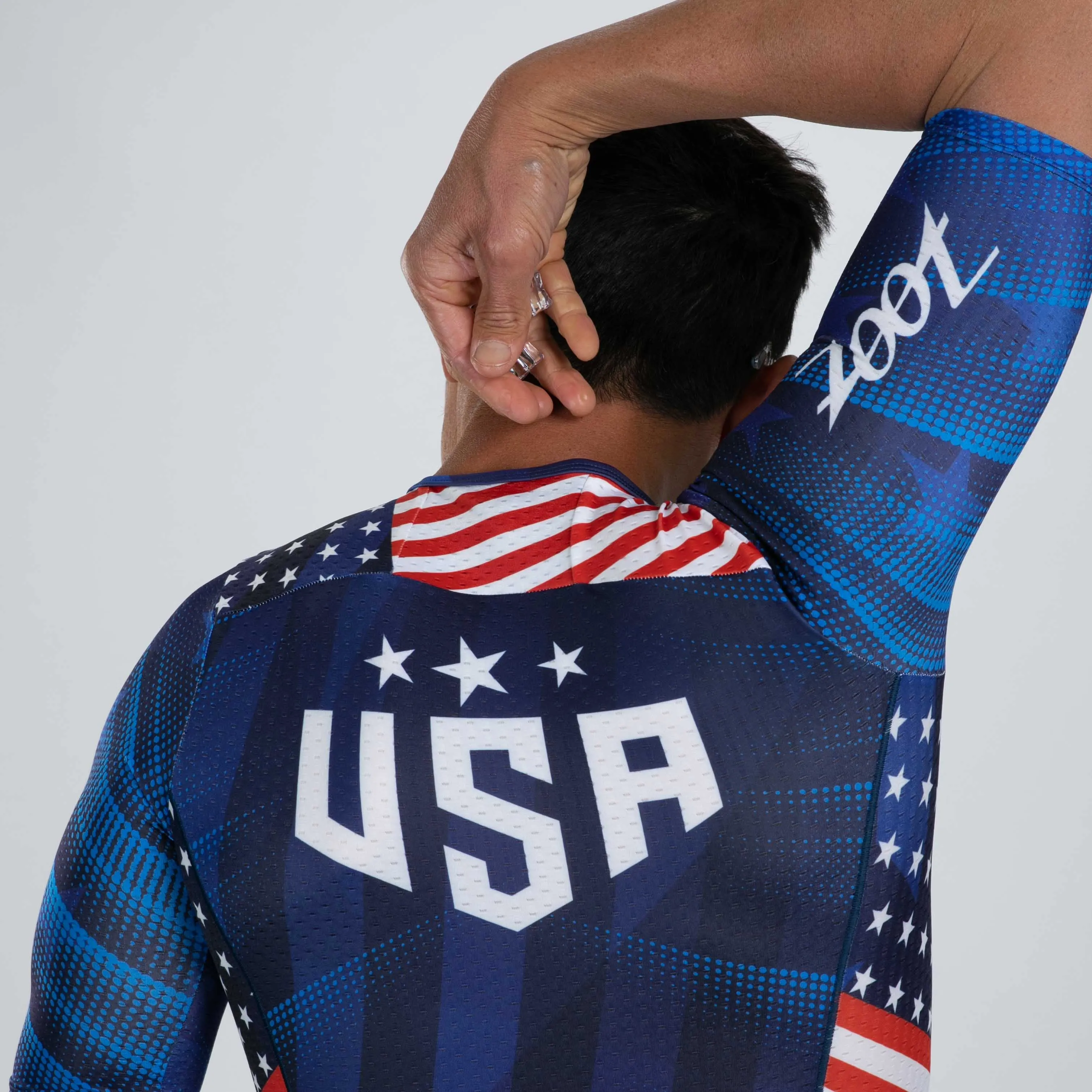 Men's Ltd Tri Aero Jersey  - RWB