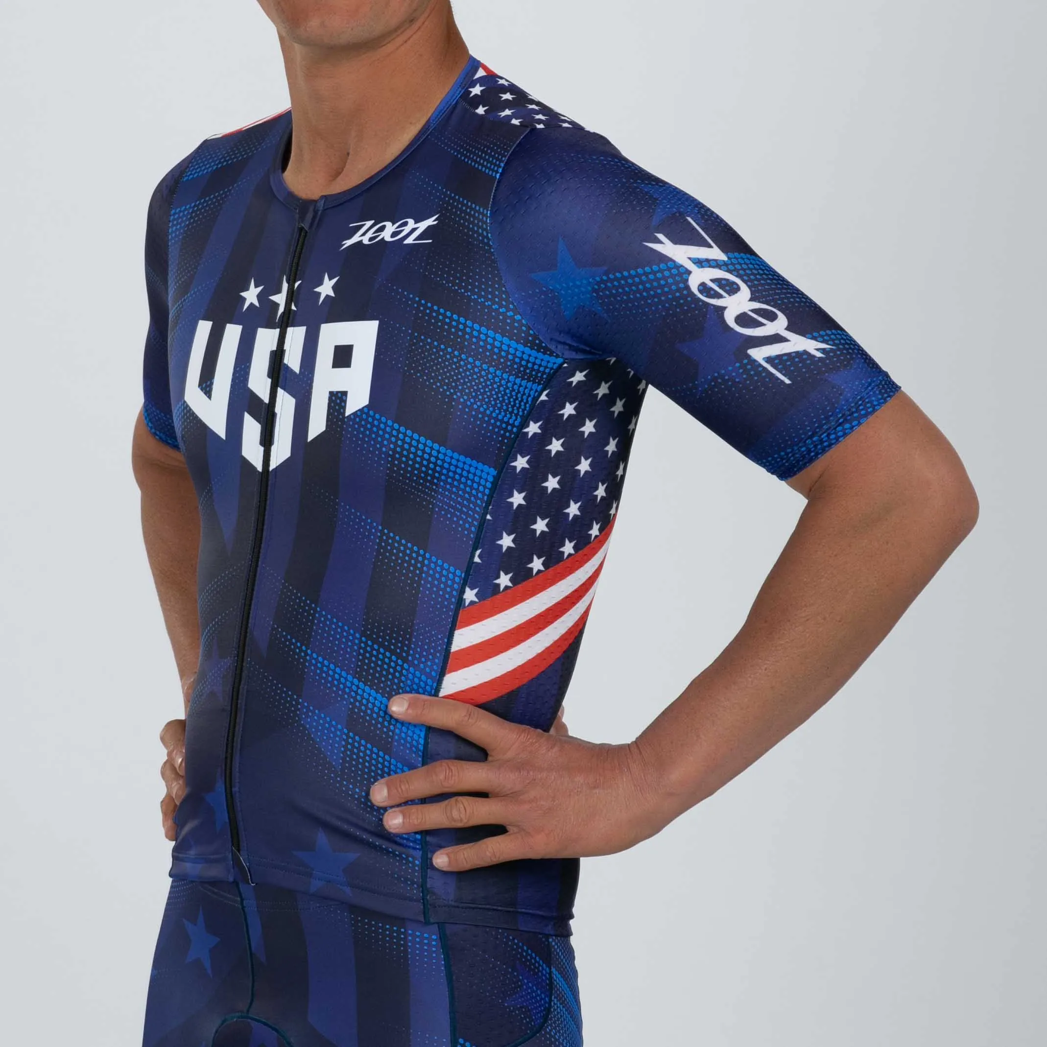 Men's Ltd Tri Aero Jersey  - RWB