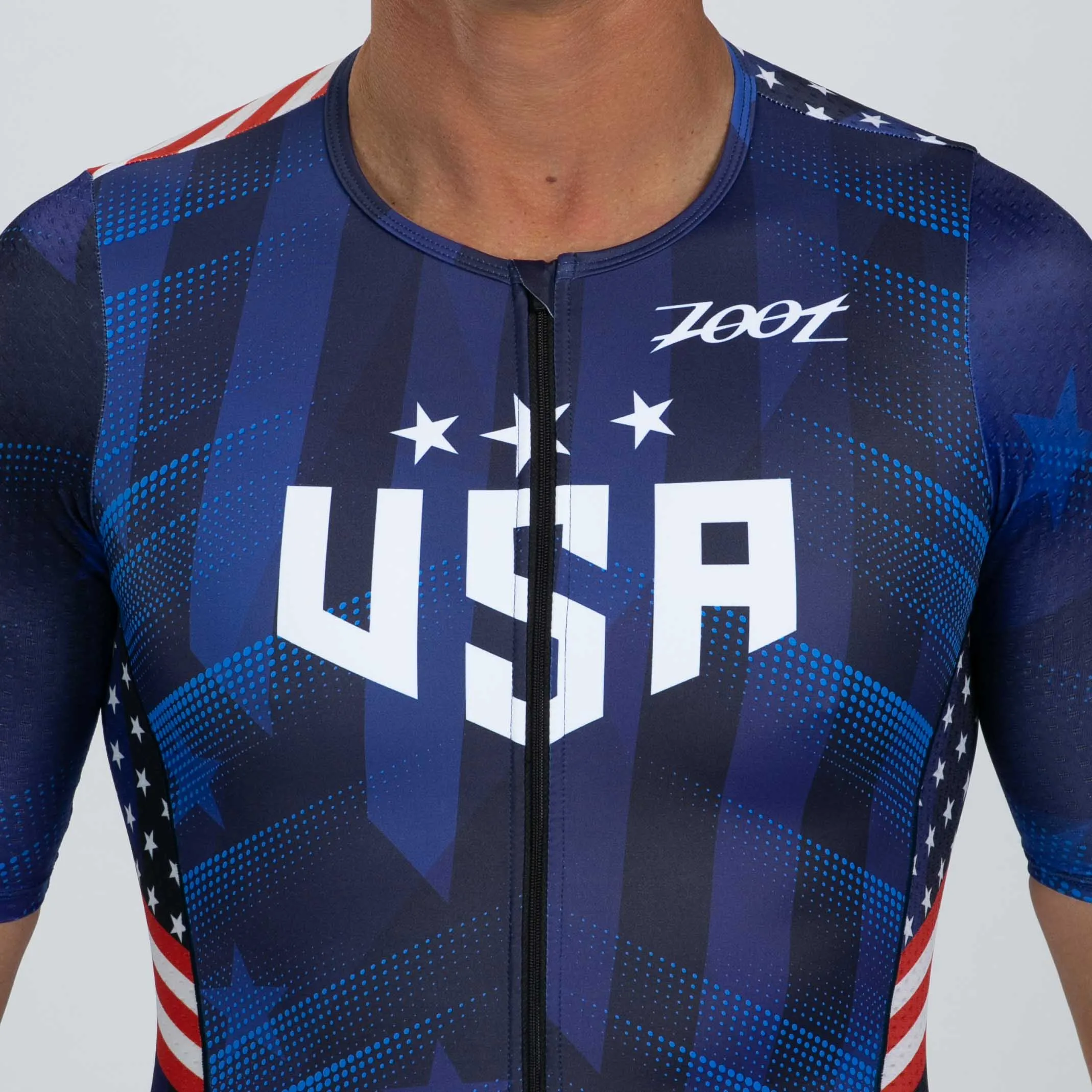 Men's Ltd Tri Aero Jersey  - RWB